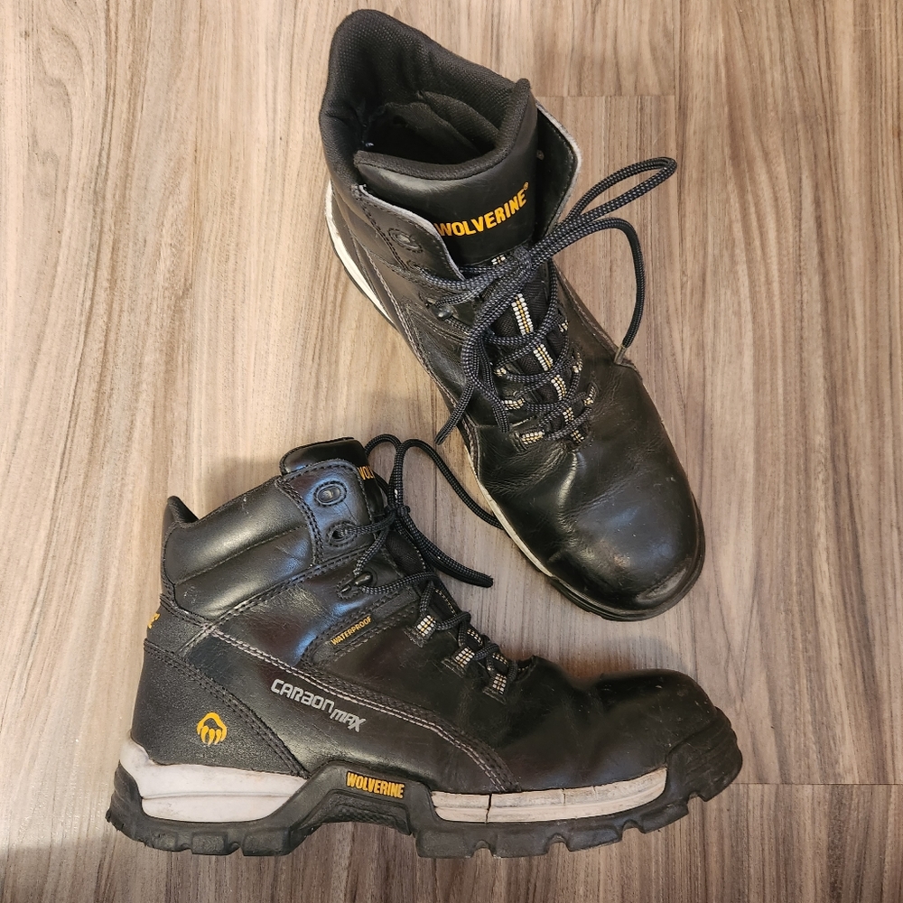 Wolverine MEN'S TARMAC WATERPROOF REFLECTIVE COMPOSITE-TOE 6" WORK BOOT …
